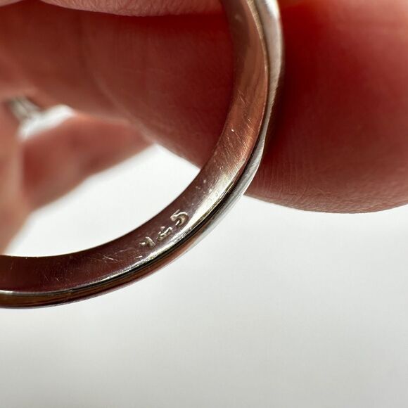 NWOT Stunning Green Quartz/Lemon Quartz ring in Sterling Silver! - Picture 3 of 9